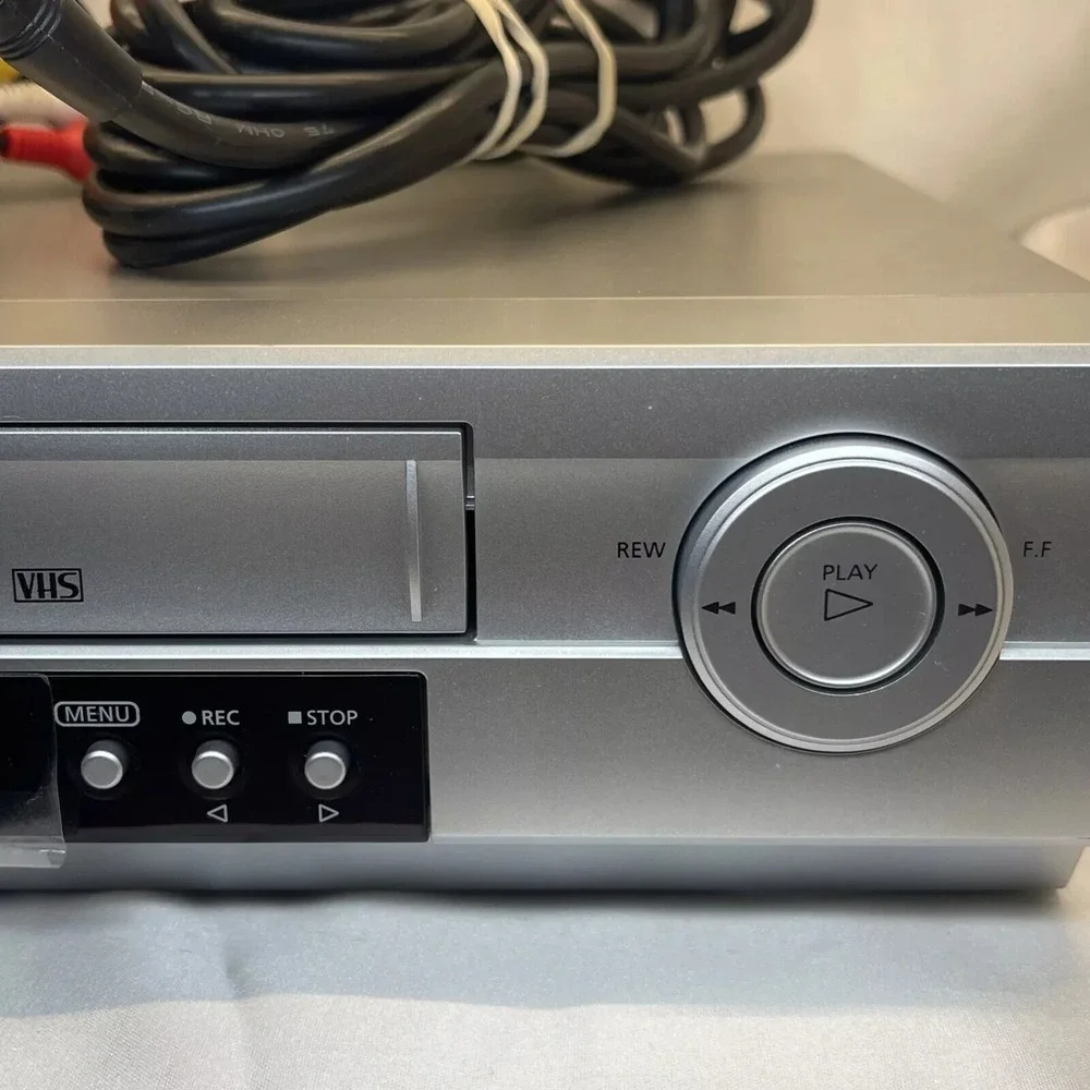 🔥 TESTED WORKING Samsung VR8460A 4 Head VCR / VHS Player & Recorder  + EXTRAS